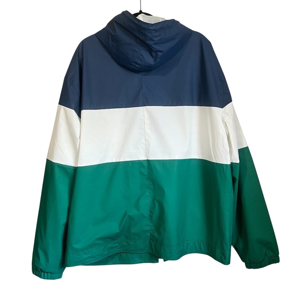 Weatherproof Vintage Color Block Water Resistant Zip Up Rain Jacket Size XXL - Picture 3 of 9